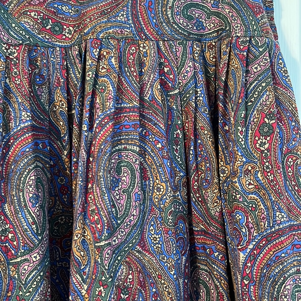 Paisley Midi Skirt
